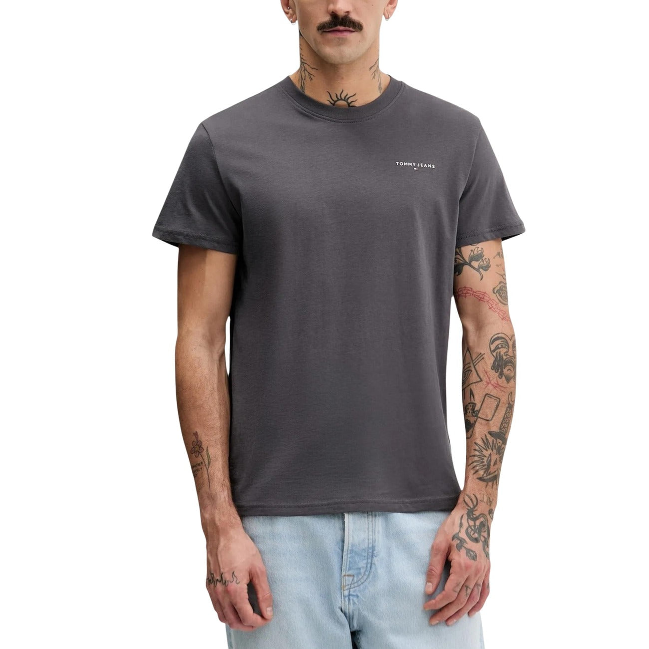 Tommy Hilfiger Jeans T-Shirt Herren Grau #2447136
