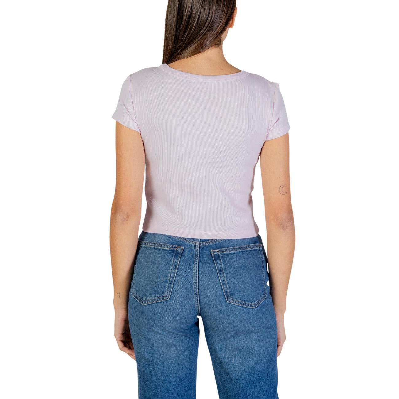 Calvin Klein Jeans T-shirt Dames Roze #2470648