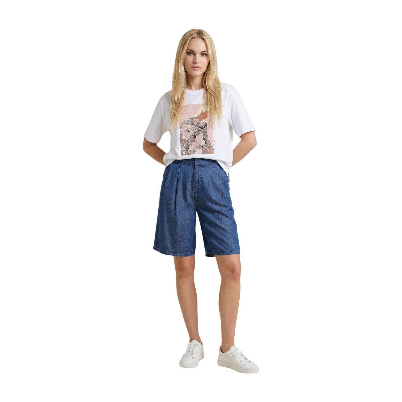 Only T-Shirt Damen Beige #2466789