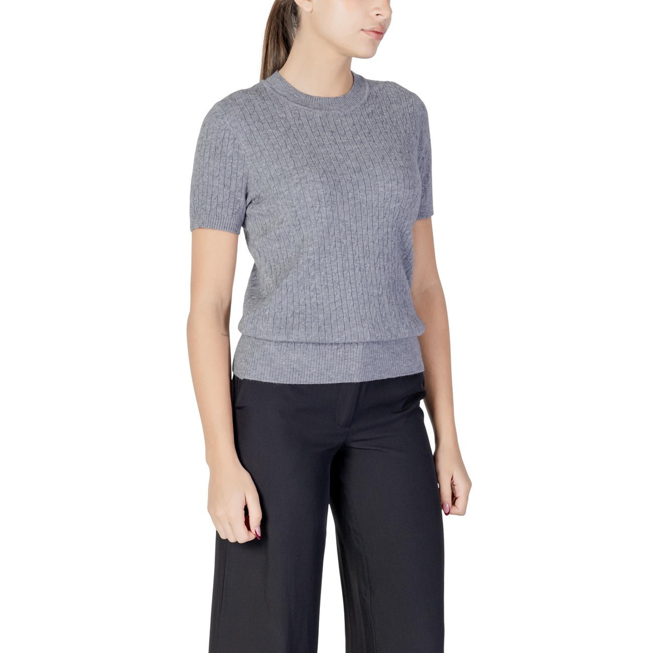 Choral Strickmode Damen Grau