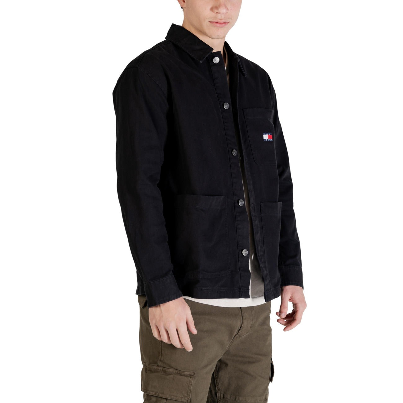 Tommy Hilfiger Jeans Shirt Herren Schwarz