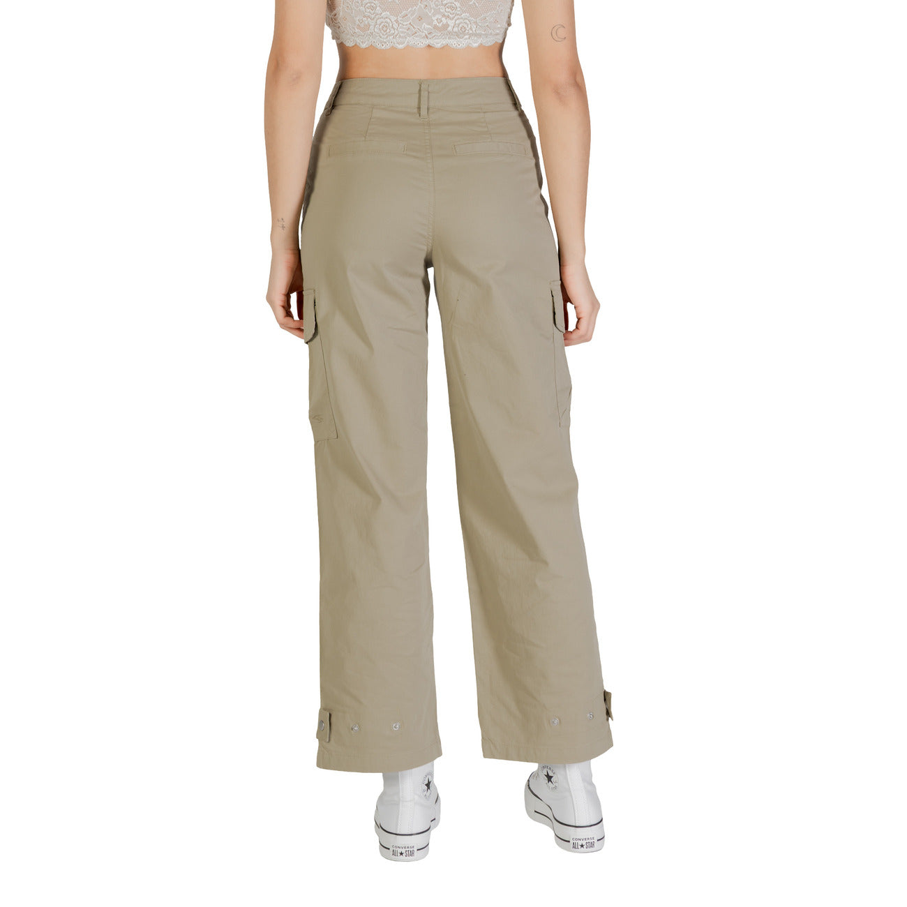 Only Broek Dames Beige #2464307