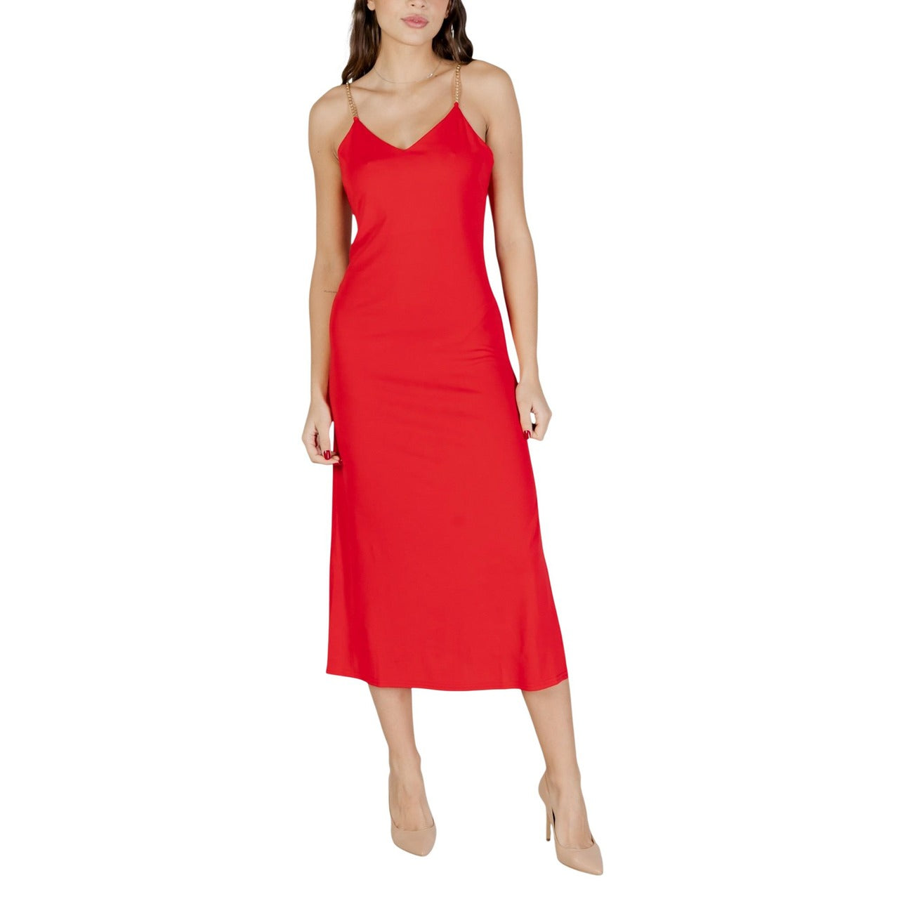 Morgan De Toi Jurk Dames Rood