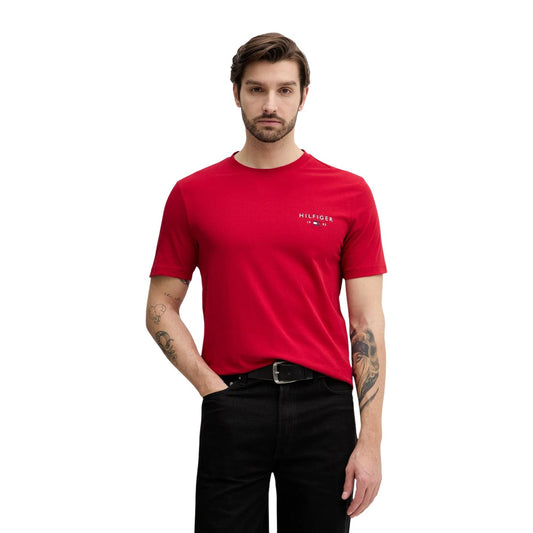 Tommy Hilfiger Jeans T-Shirt Herren Rot #2469600