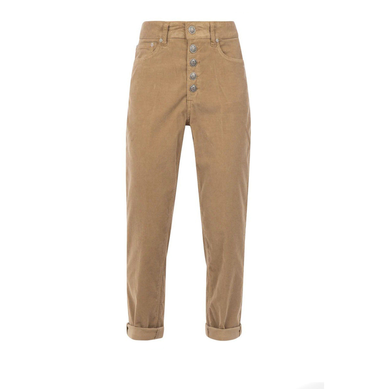 Dondup Broek Dames Beige