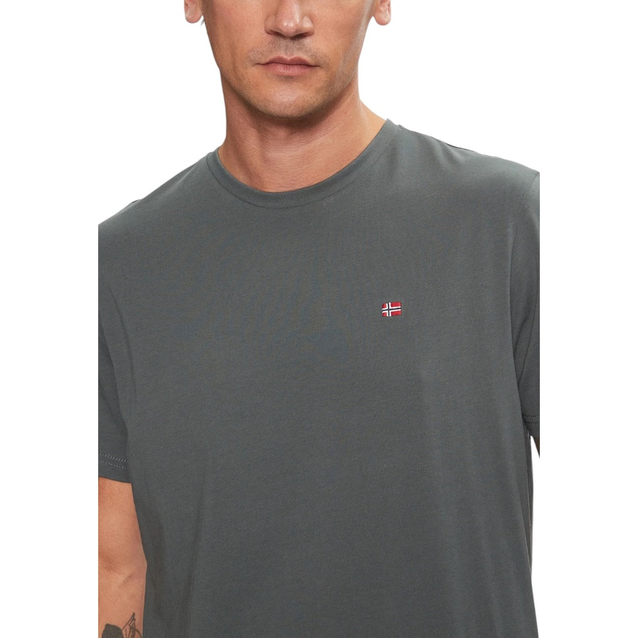 Napapijri T-Shirt Herren Grün #2440633