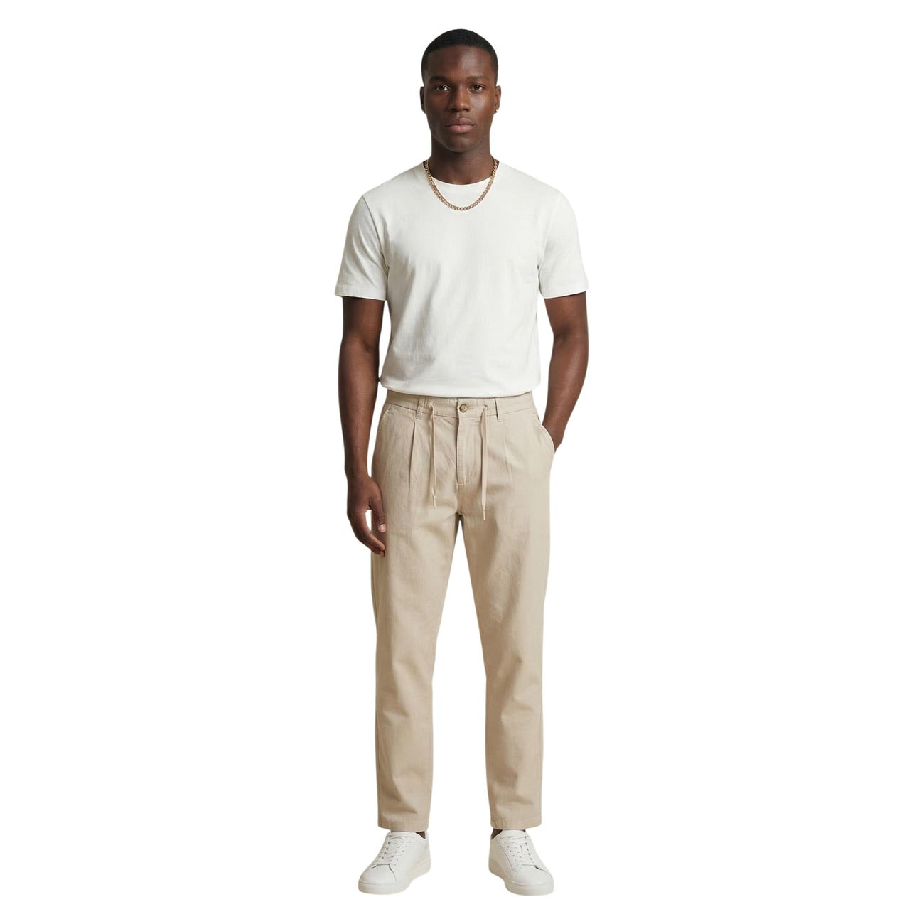 Only & Sons Hose Herren Beige