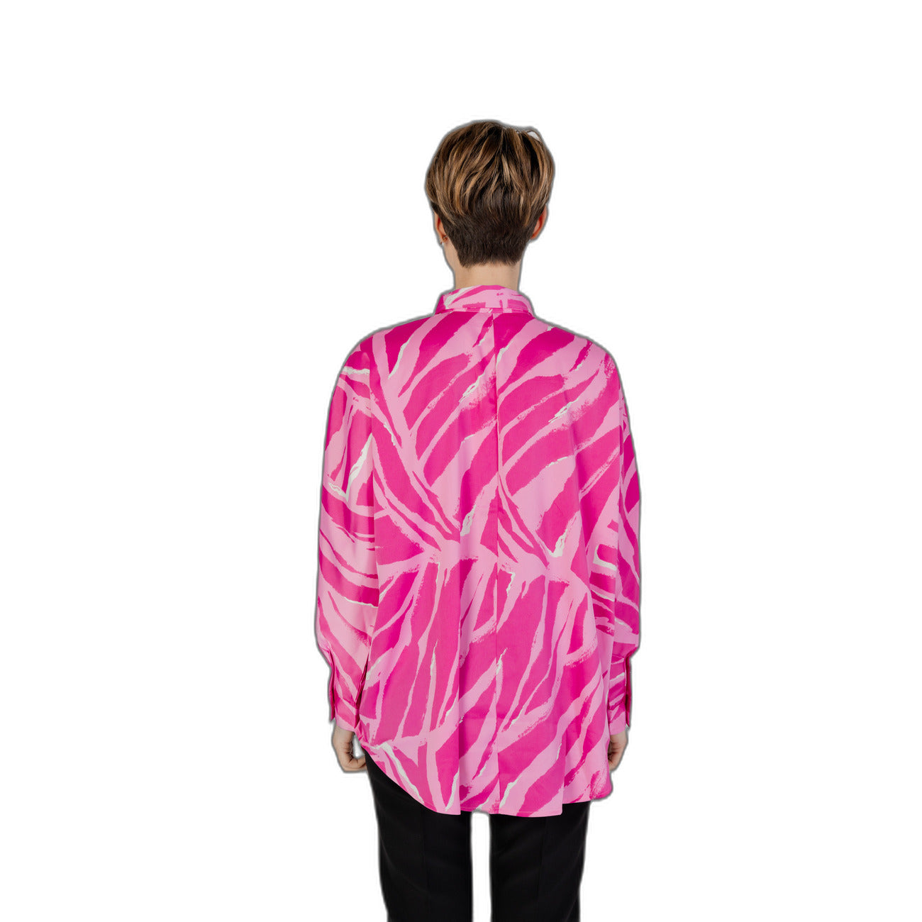 Only Shirt Dames Fuchsia
