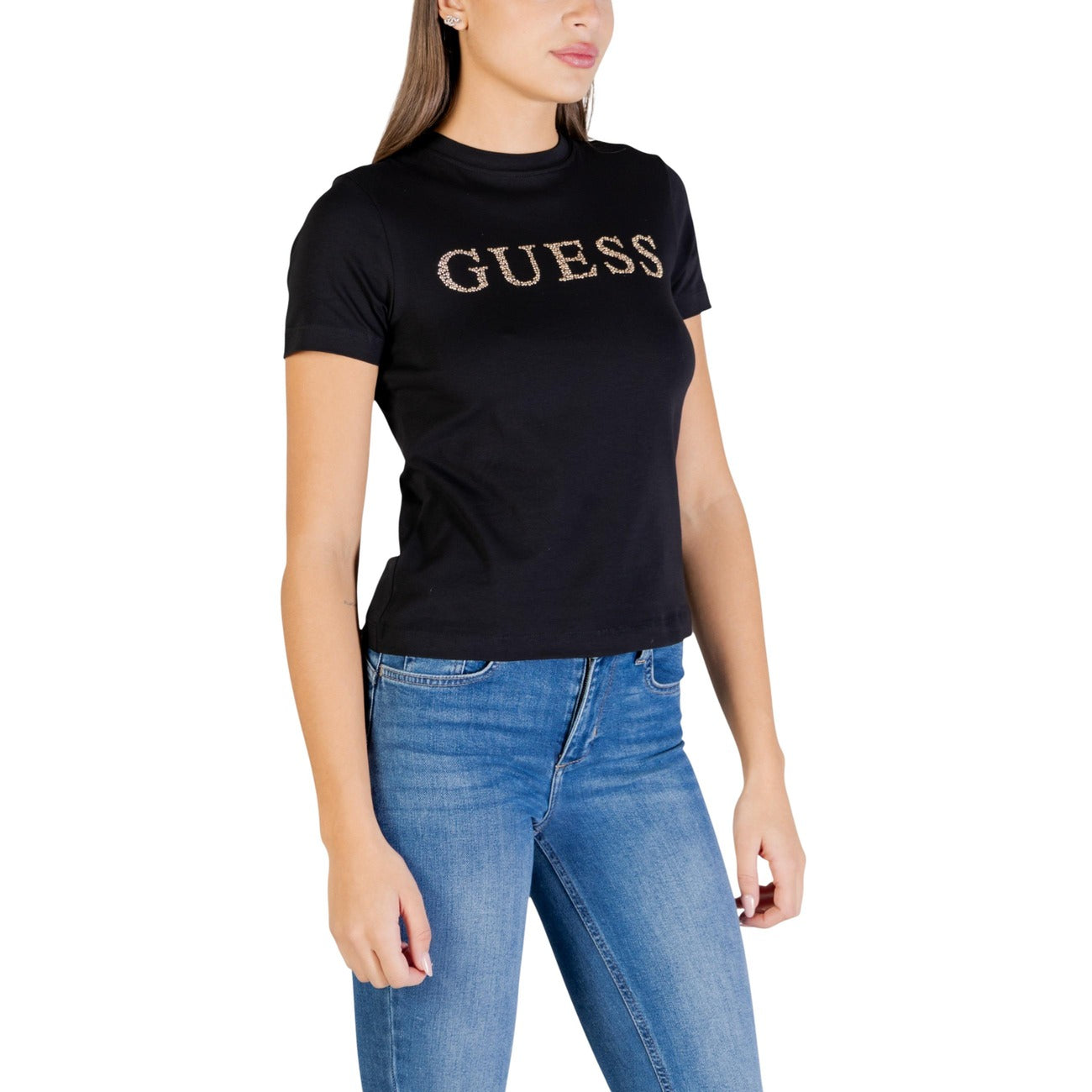 Guess Active T-Shirt Damen Schwarz #2448574
