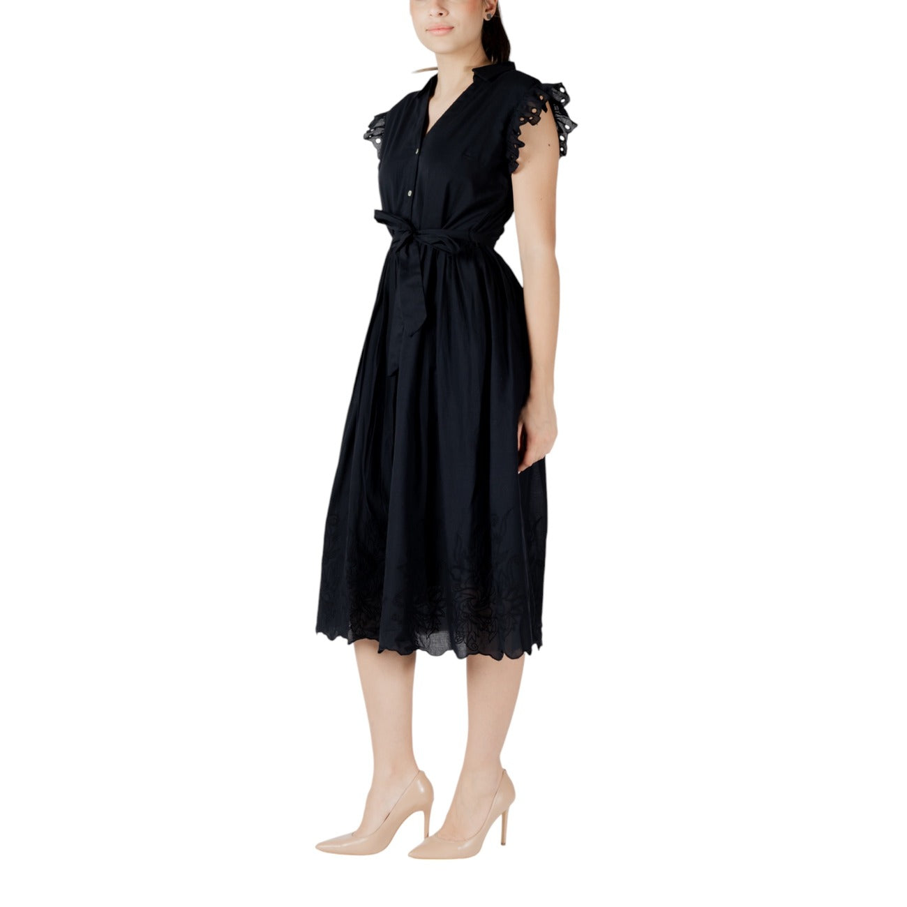 Vila Clothes Kleid Damen Schwarz