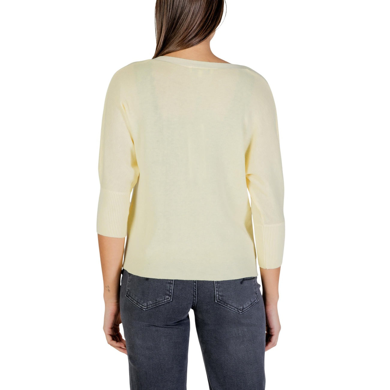 Morgan De Toi Cardigan Women Yellow