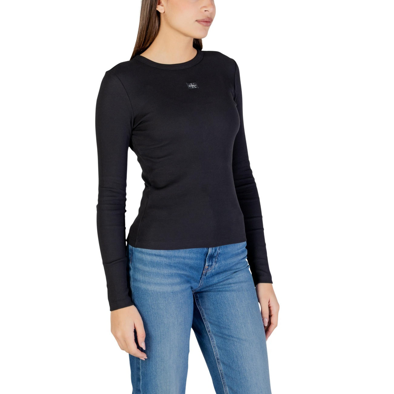 Calvin Klein Jeans T-shirt Dames Zwart #2469915
