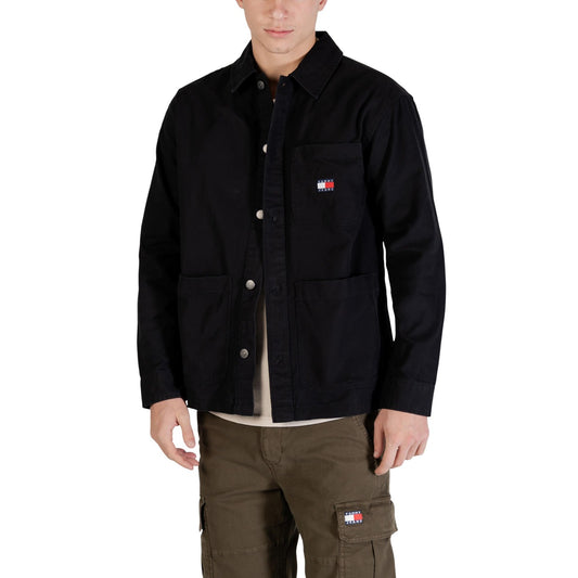 Tommy Hilfiger Jeans Shirt Heren Zwart