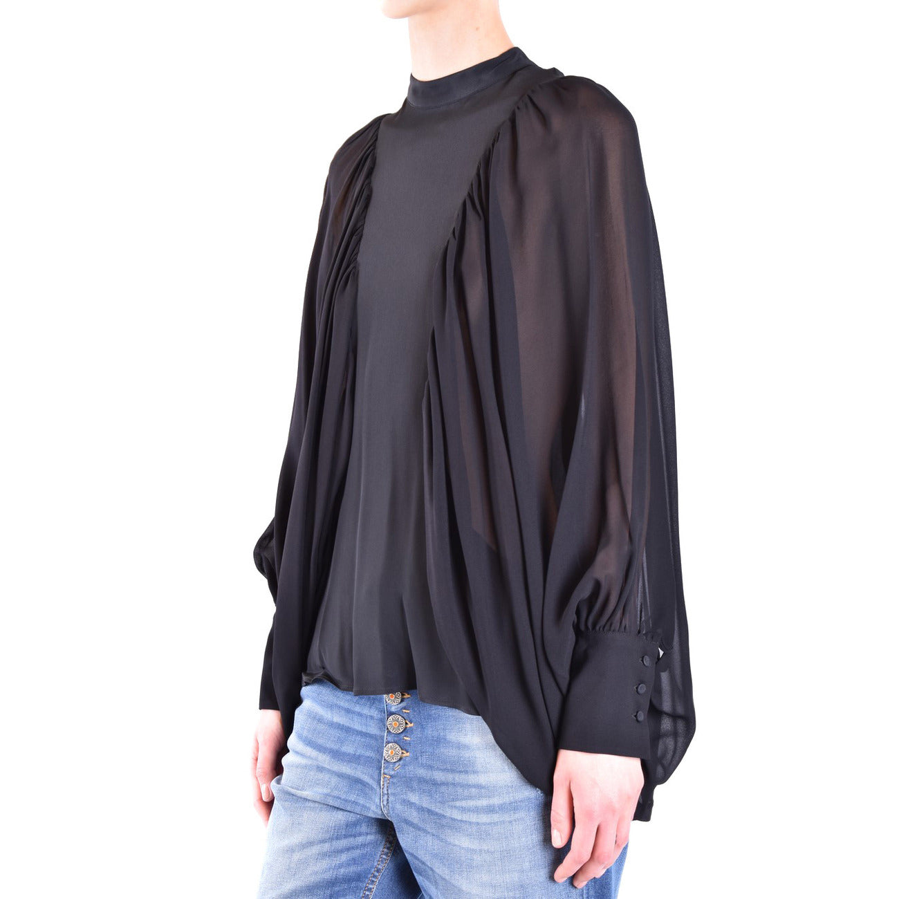 Dondup Bluse Damen Schwarz