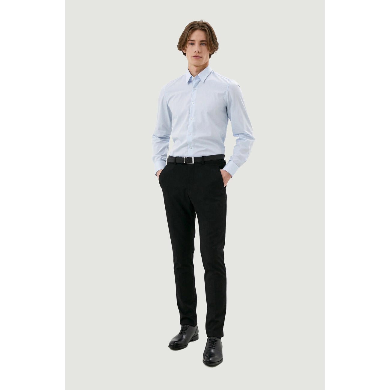 Antony Morato Shirt Heren Lichtblauw