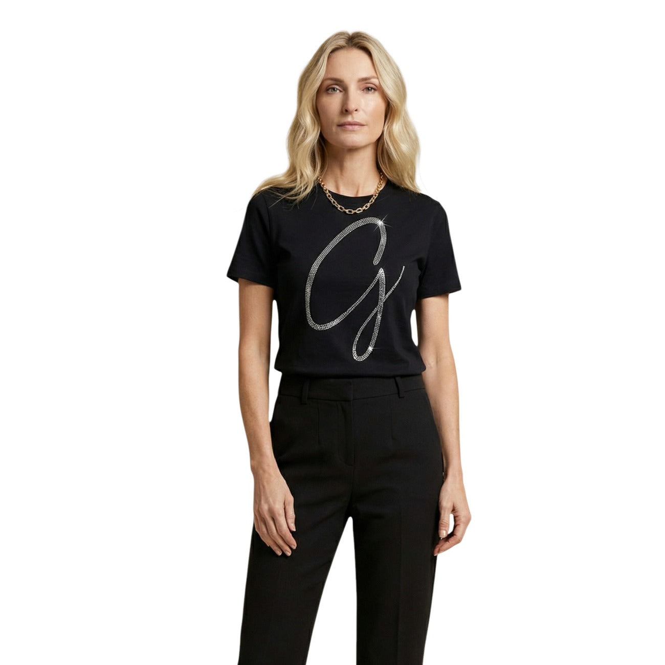 Guess T-Shirt Damen Schwarz #2451448