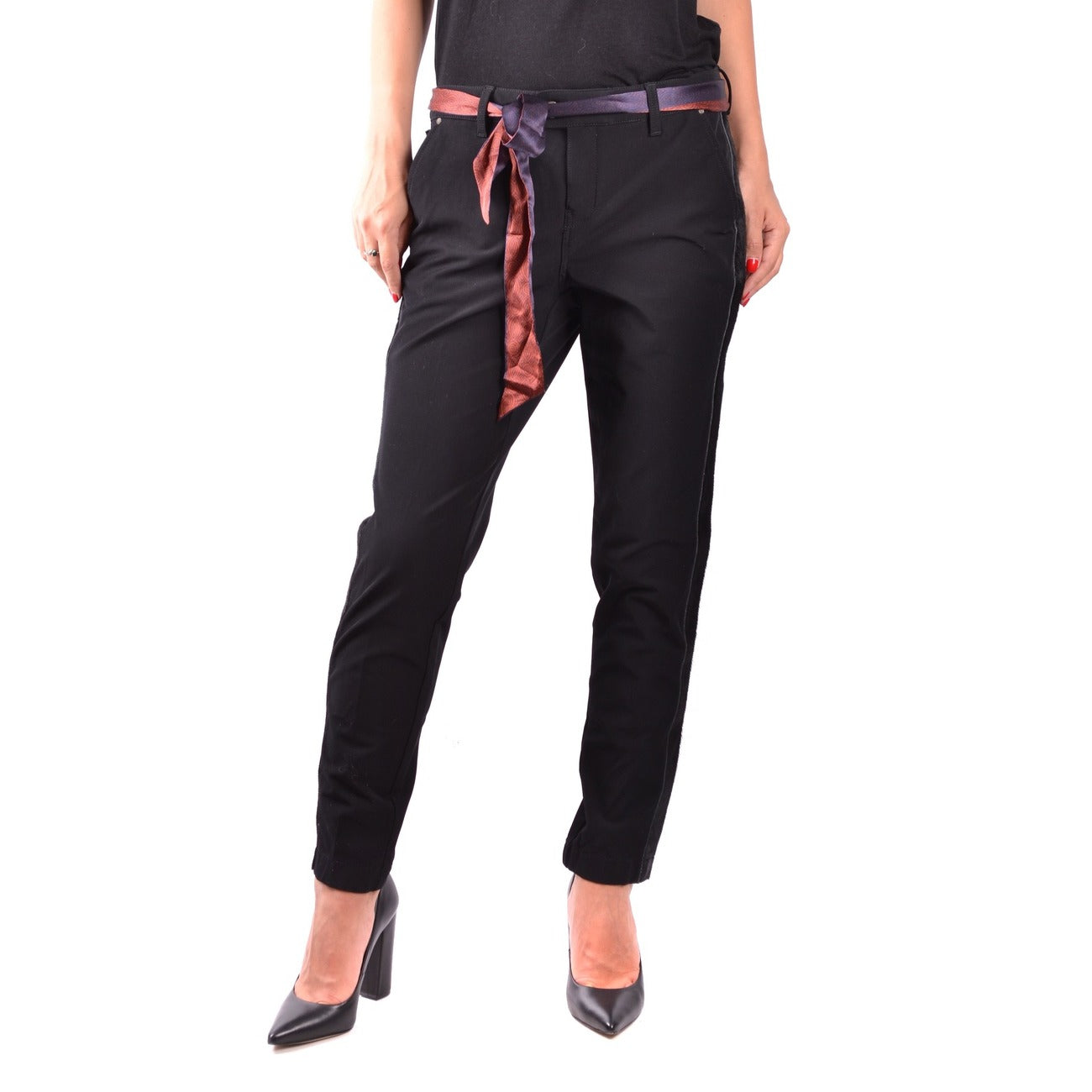Jacob Cohen Broek Dames Zwart #2437636