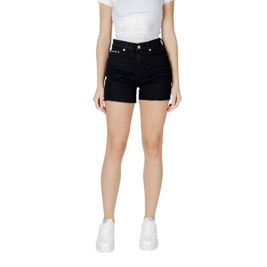 Calvin Klein Jeans Shorts Dames Zwart