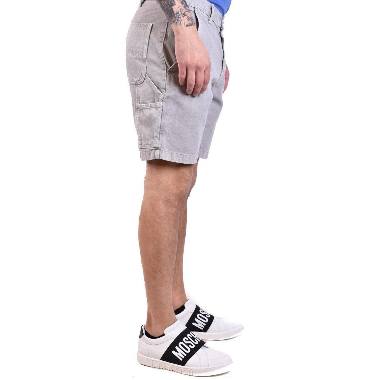 Moschino Bermuda Herren Grau