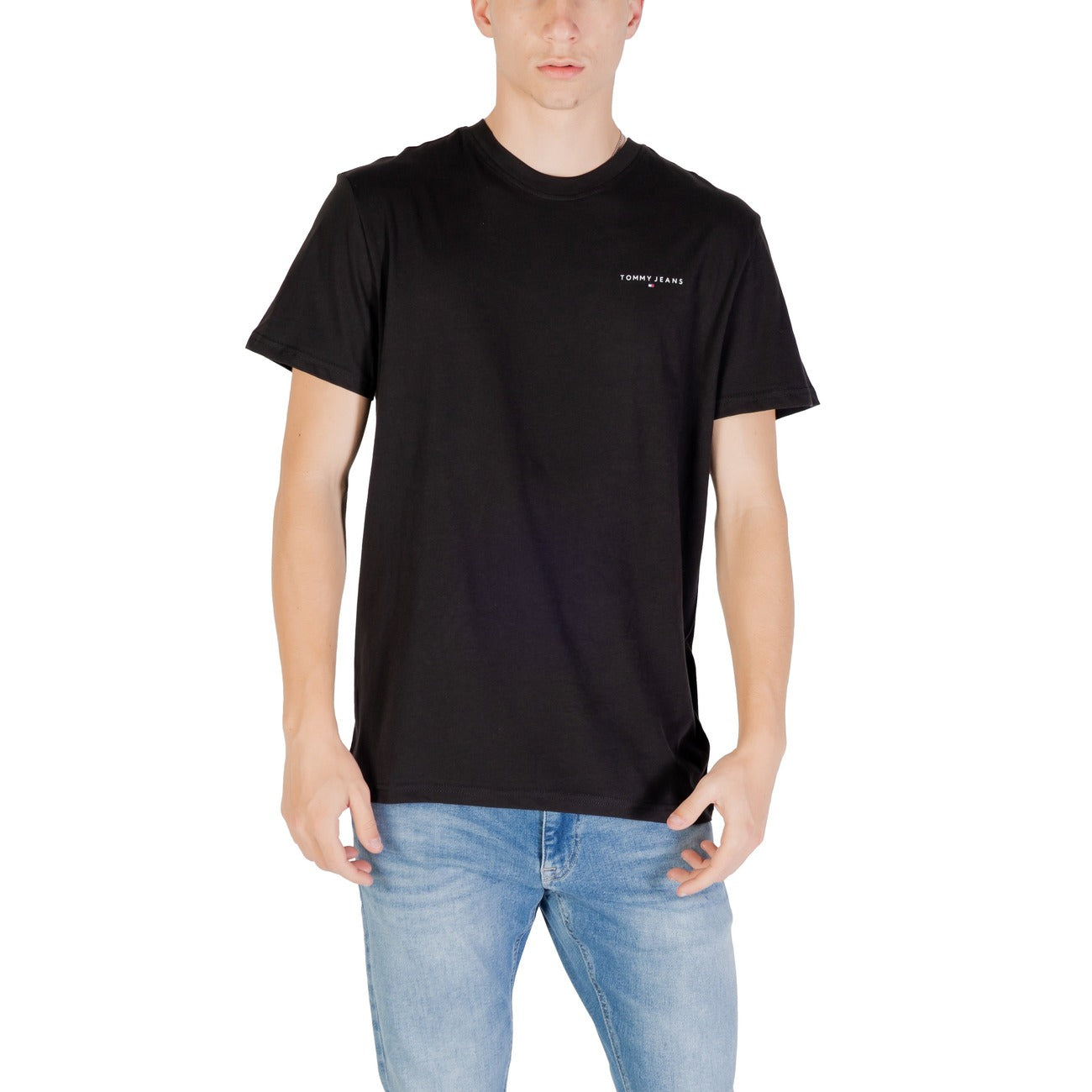 Tommy Hilfiger Jeans T-shirt Heren Zwart #2466890