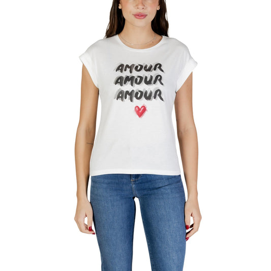 Morgan De Toi T-Shirt Damen Weiß #2450525