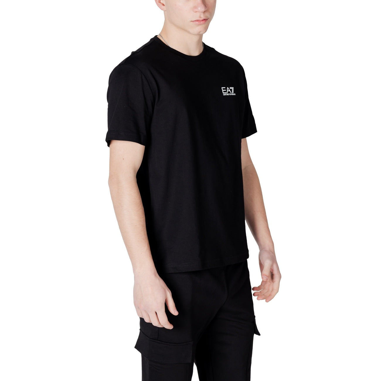 Ea7 T-shirt Heren Zwart
