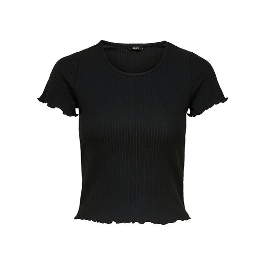Only T-shirt Dames Zwart #269210