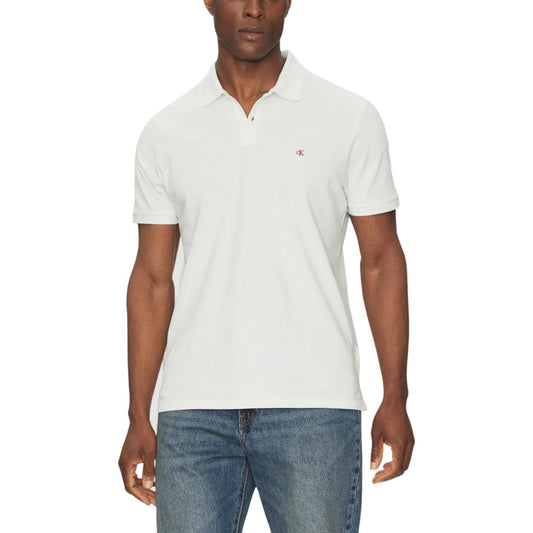 Calvin Klein Jeans Polo Top Men White #2434226