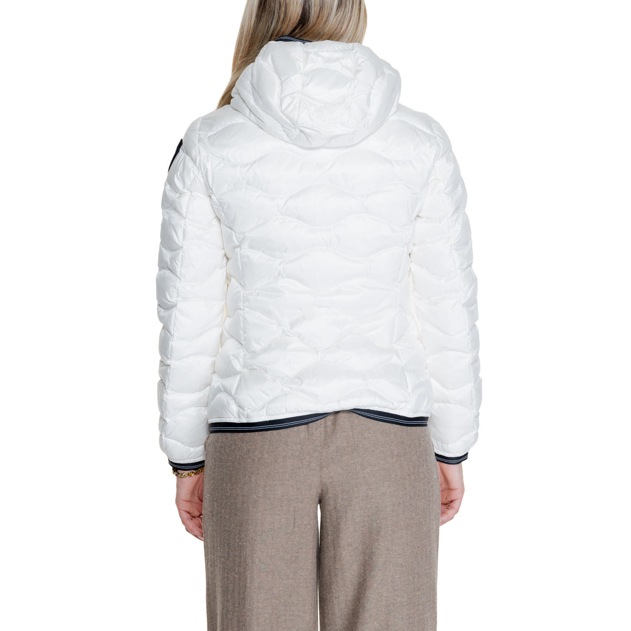 Blauer Windjack Damen Weiß #2332089