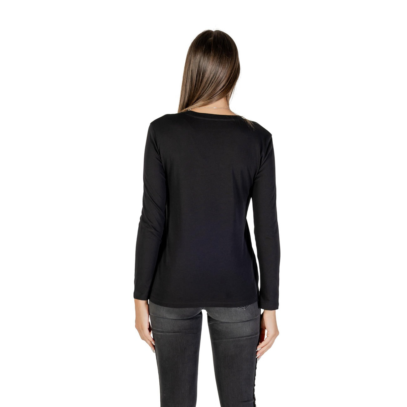 Armani Exchange T-shirt Dames Zwart #2430388