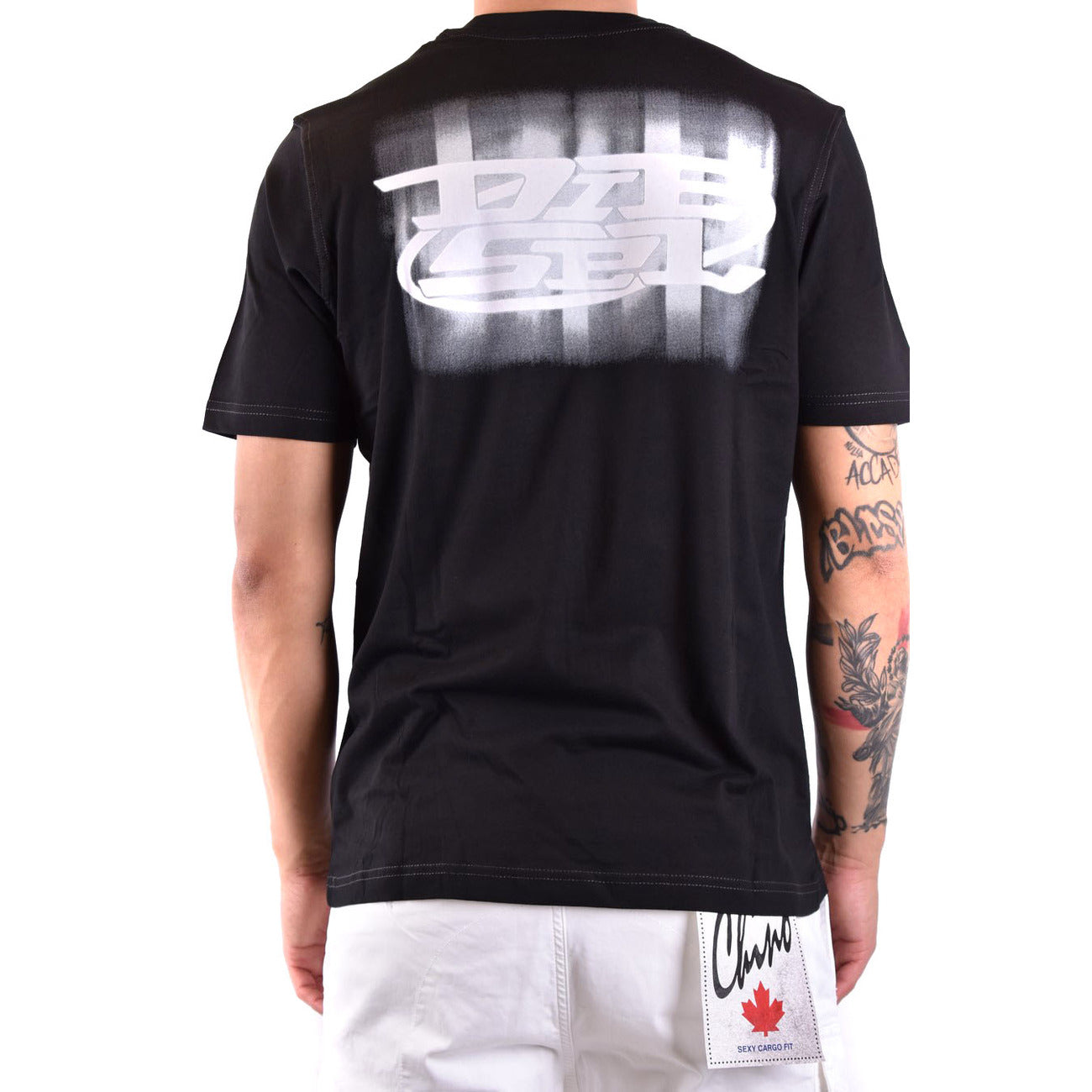 Diesel T-Shirt Herren Schwarz #2428765