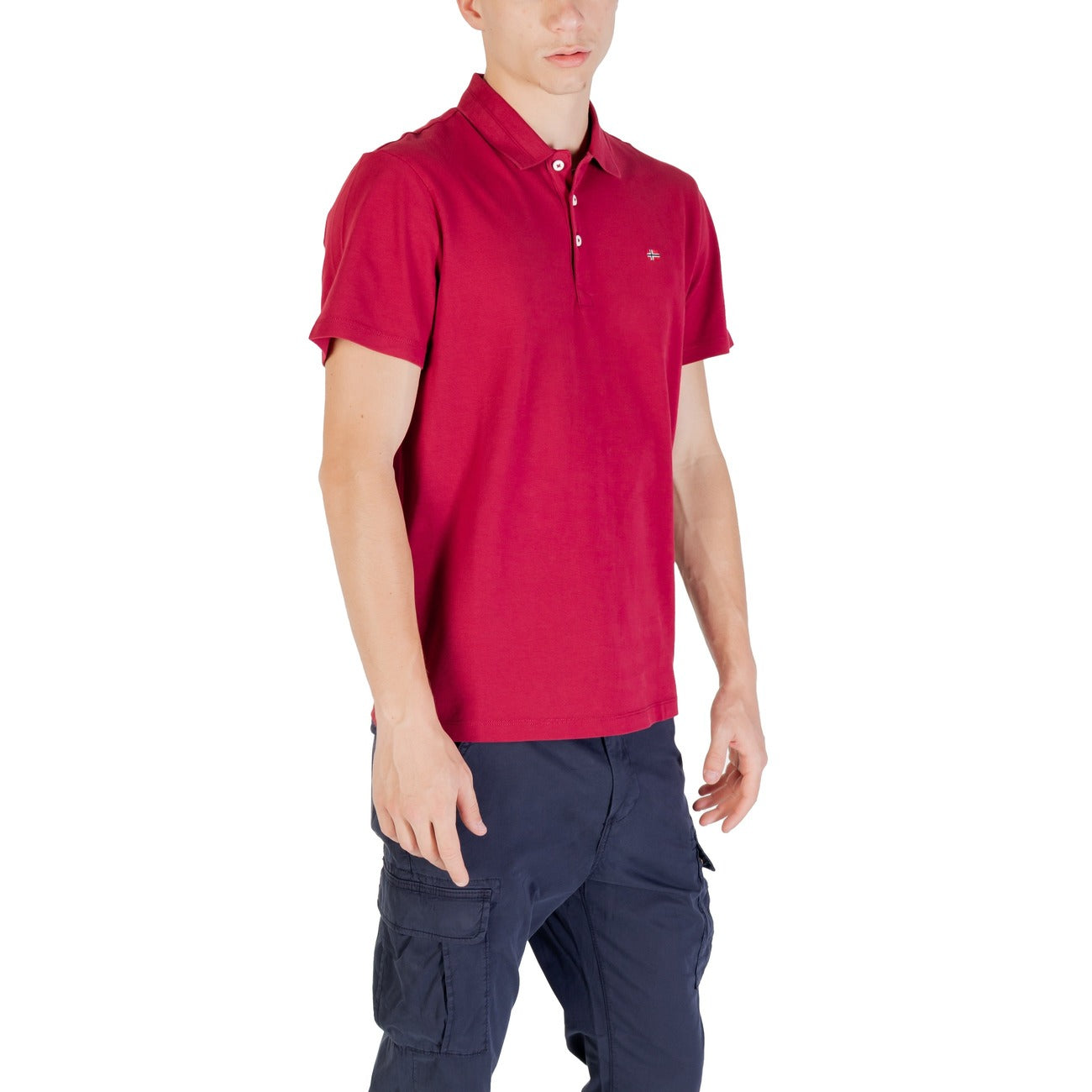 Napapijri Polo Top Heren Bordeaux