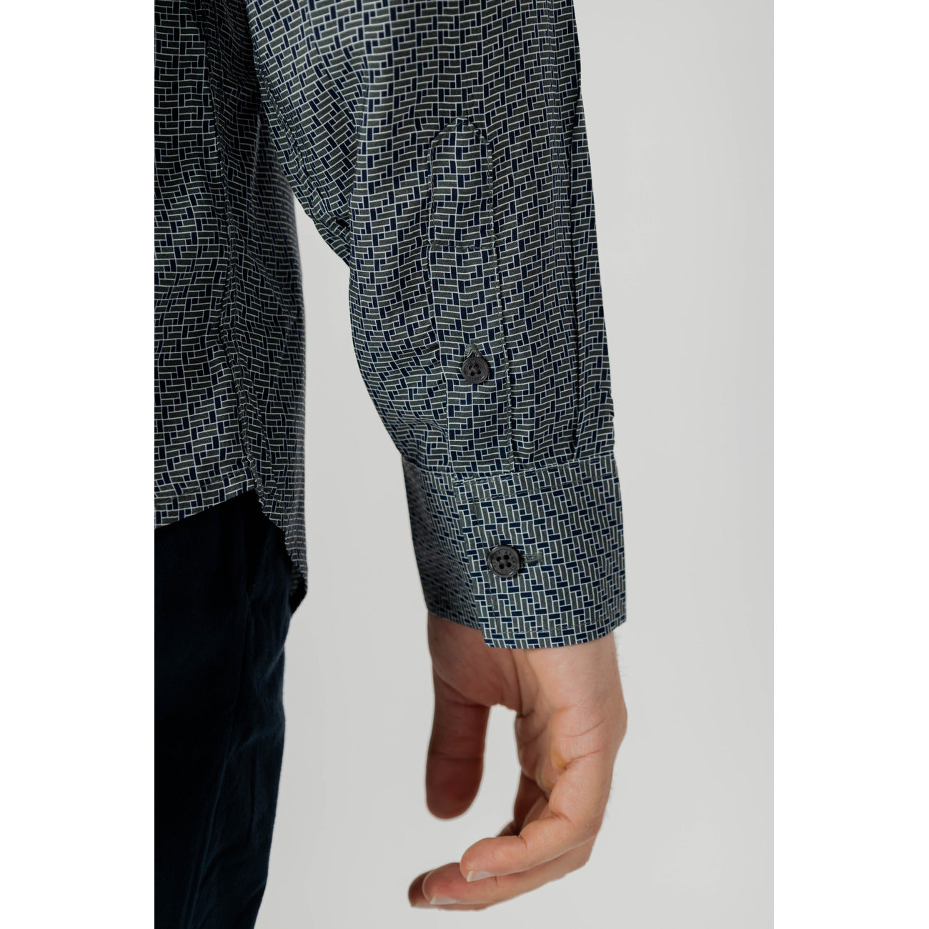 Armani Exchange Shirt Heren Grijs #2210151