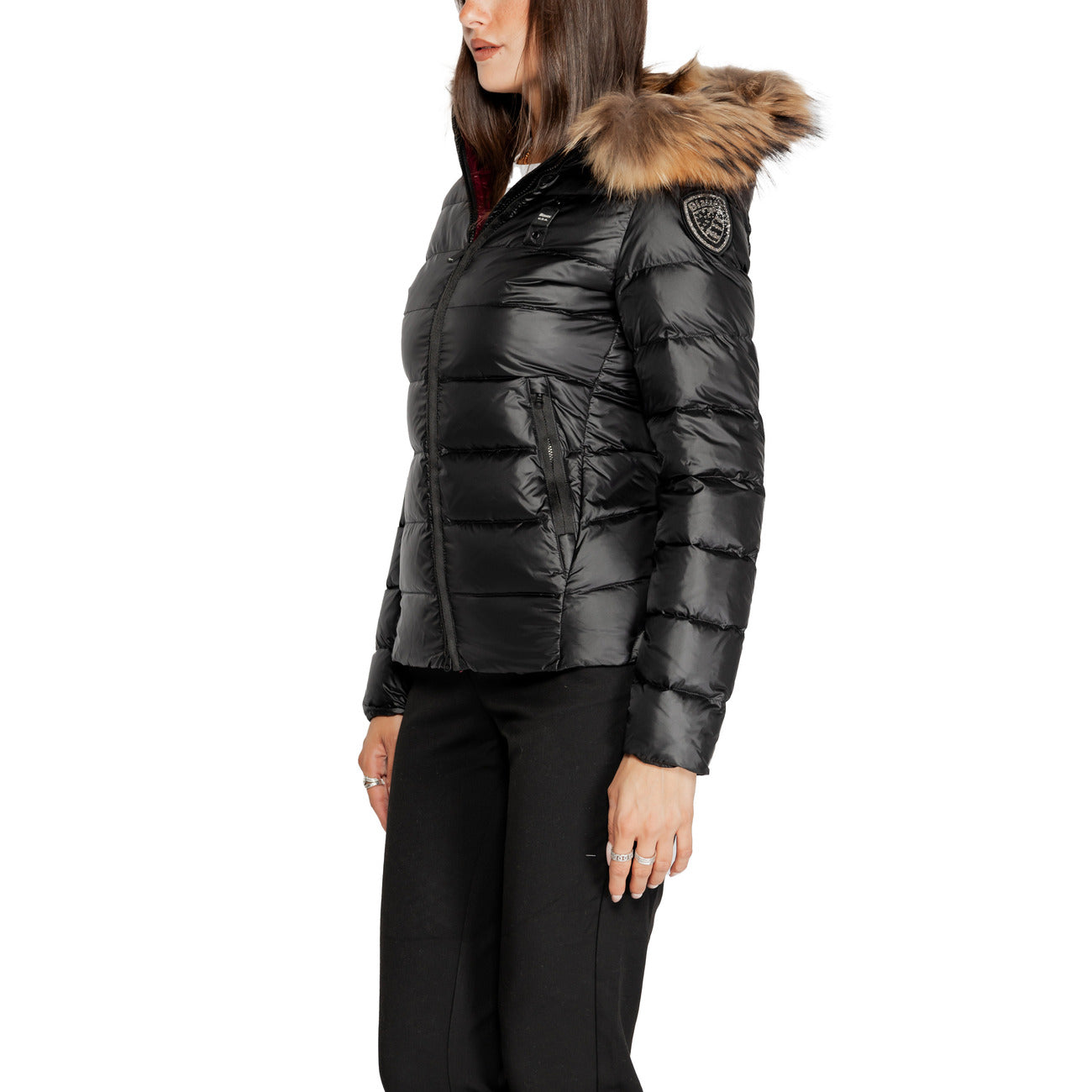 Blauer Windjack Damen Schwarz #2343205