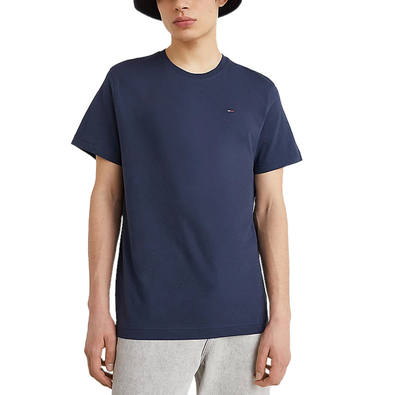 Tommy Hilfiger Jeans T-shirt Heren Blauw #2412040