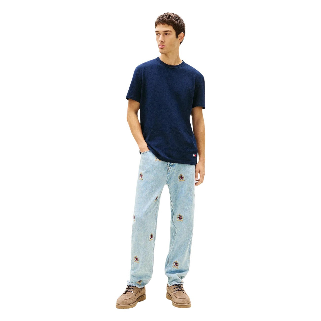Tommy Hilfiger Jeans T-Shirt Herren Blau