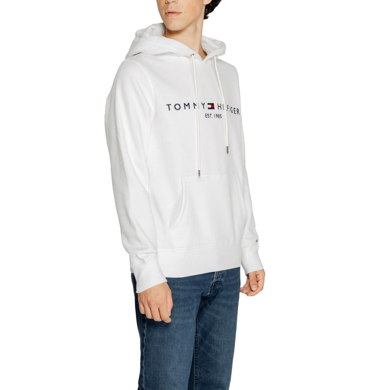 Tommy Hilfiger Jeans Sweatshirt Heren Wit #2440991