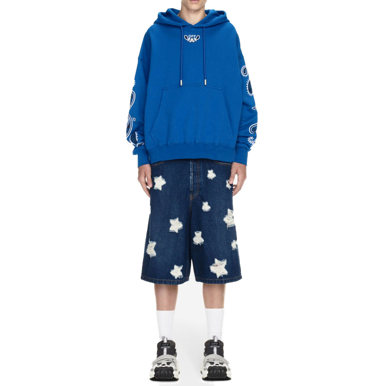 Off-white Sweatshirt Heren Lichtblauw