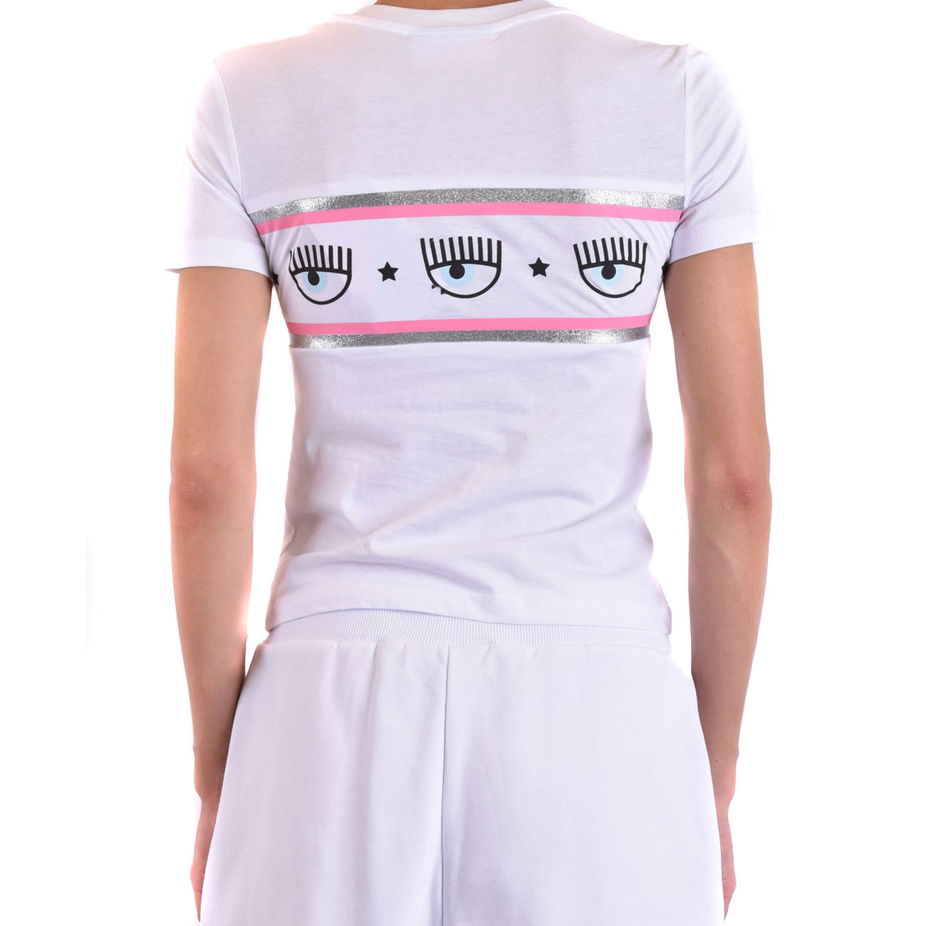 Chiara Ferragni T-shirt Dames Wit #2428894