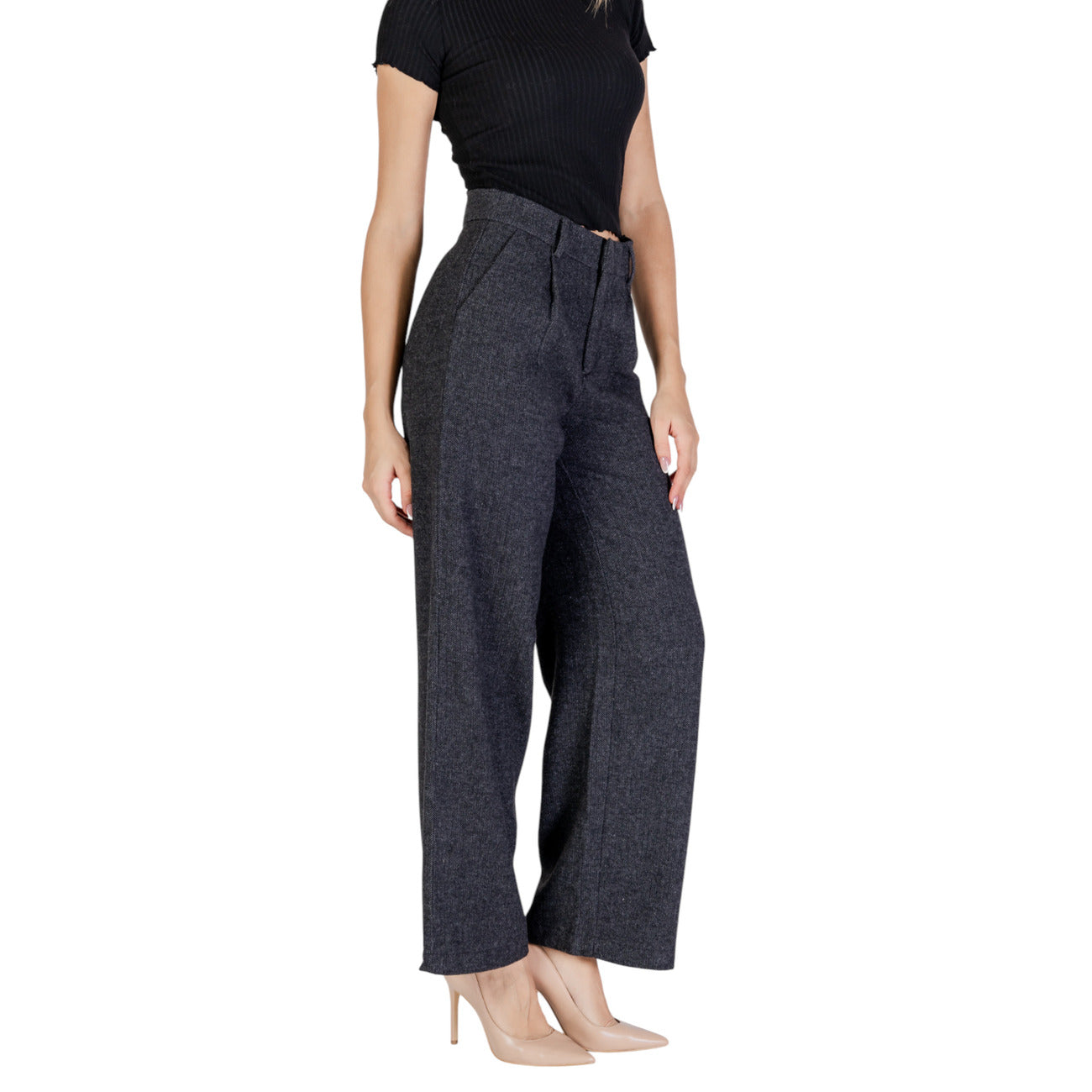 Only Hose Damen Grau #2463834