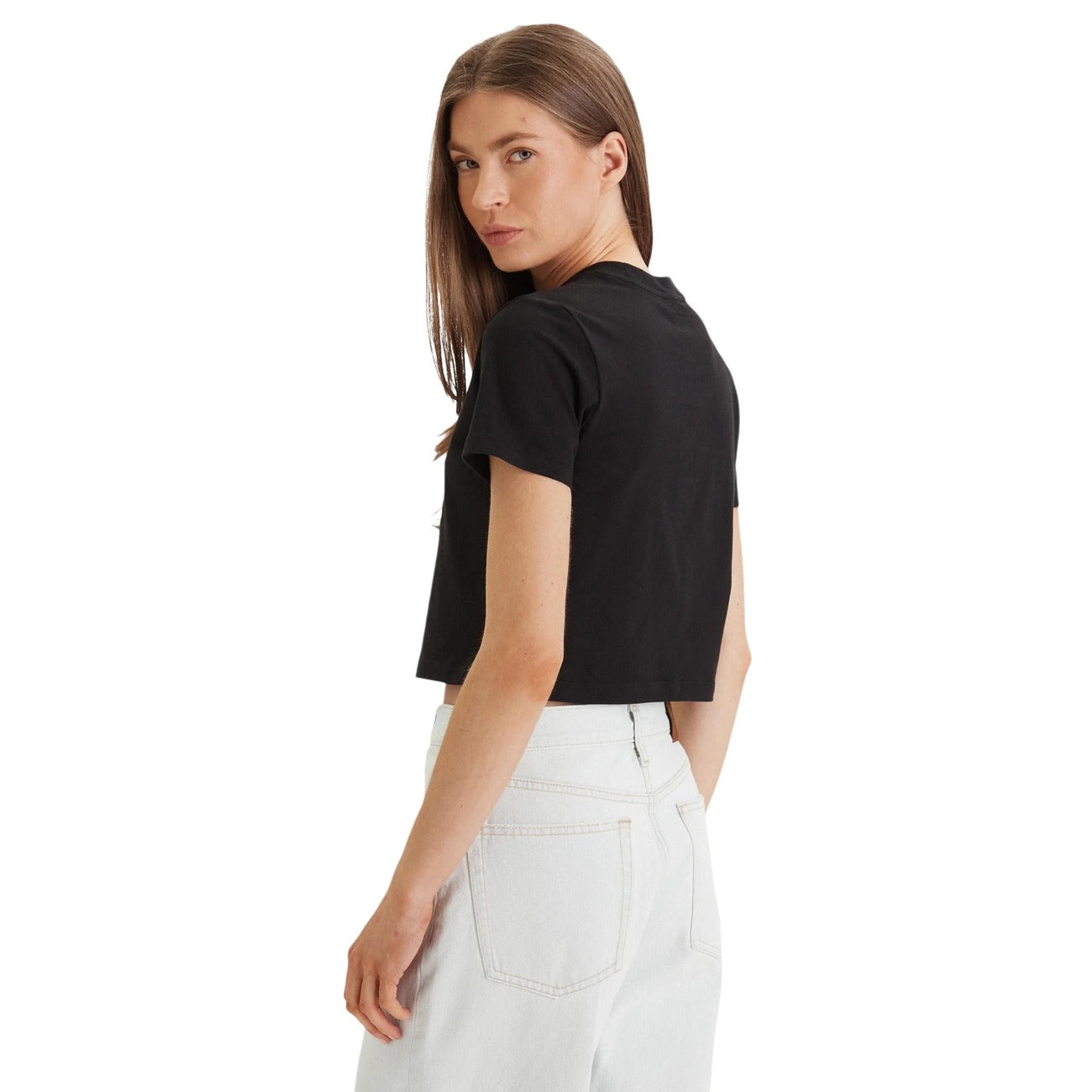 Calvin Klein Jeans T-shirt Dames Zwart #2457373