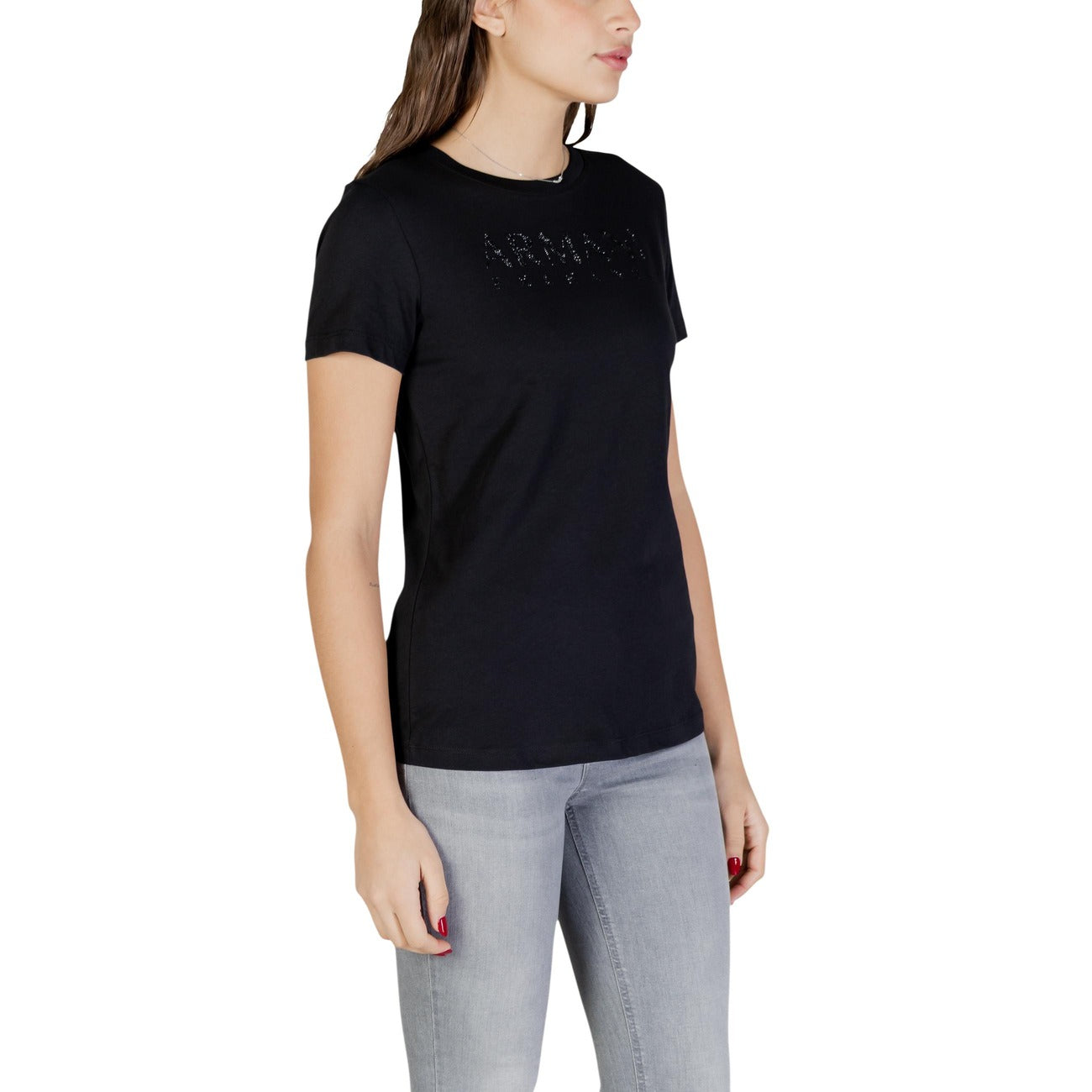Armani Exchange T-Shirt Damen Schwarz #2450724