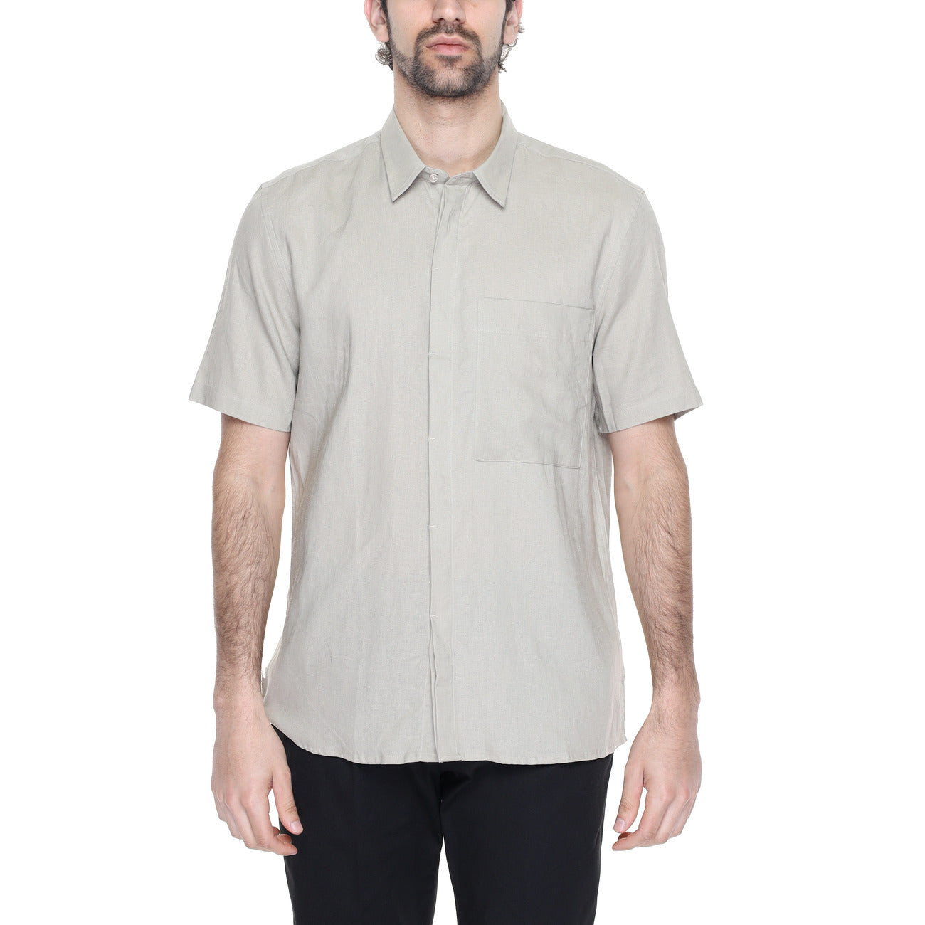 Antony Morato Shirt Heren Beige #2463121