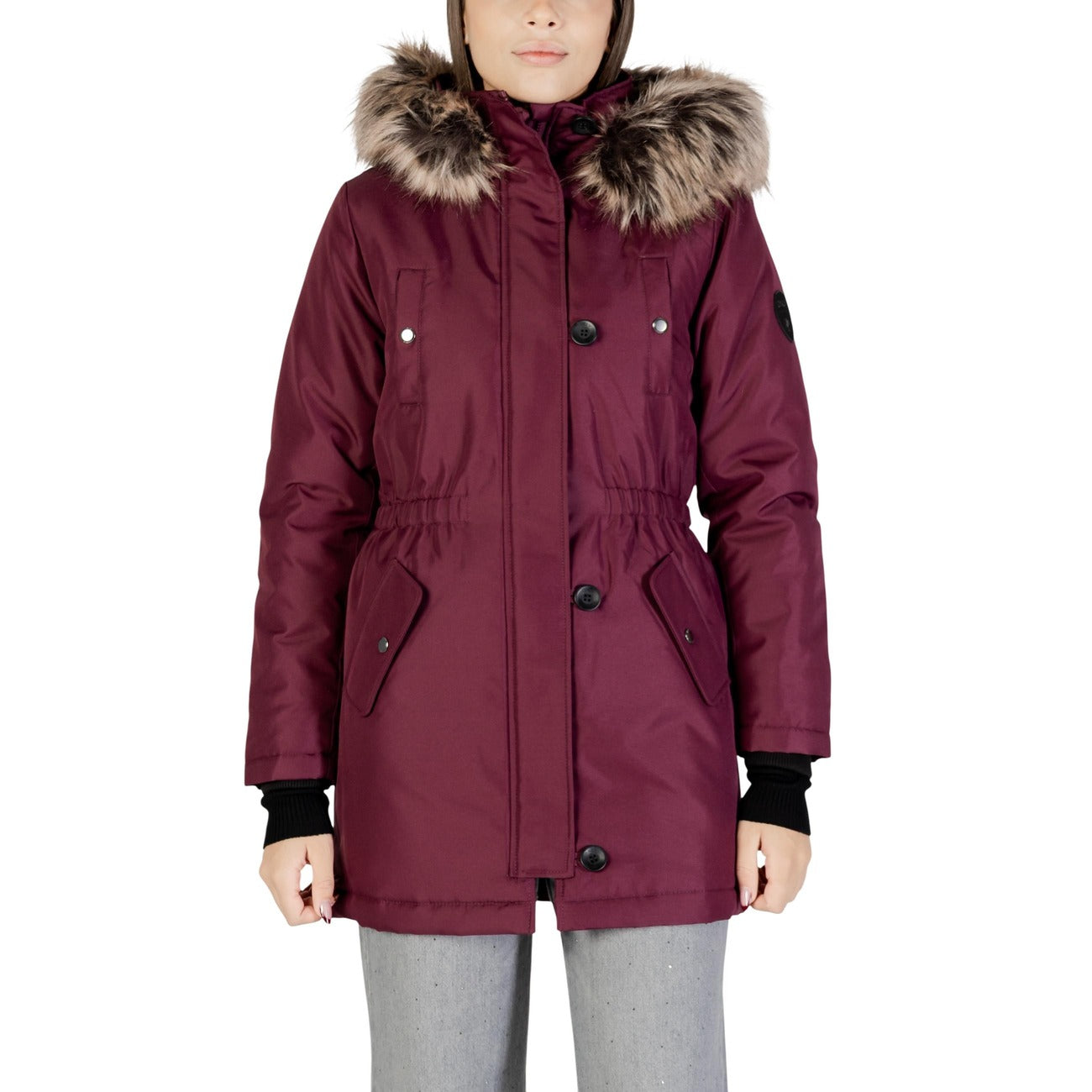 Only Windjack Damen Bordeaux