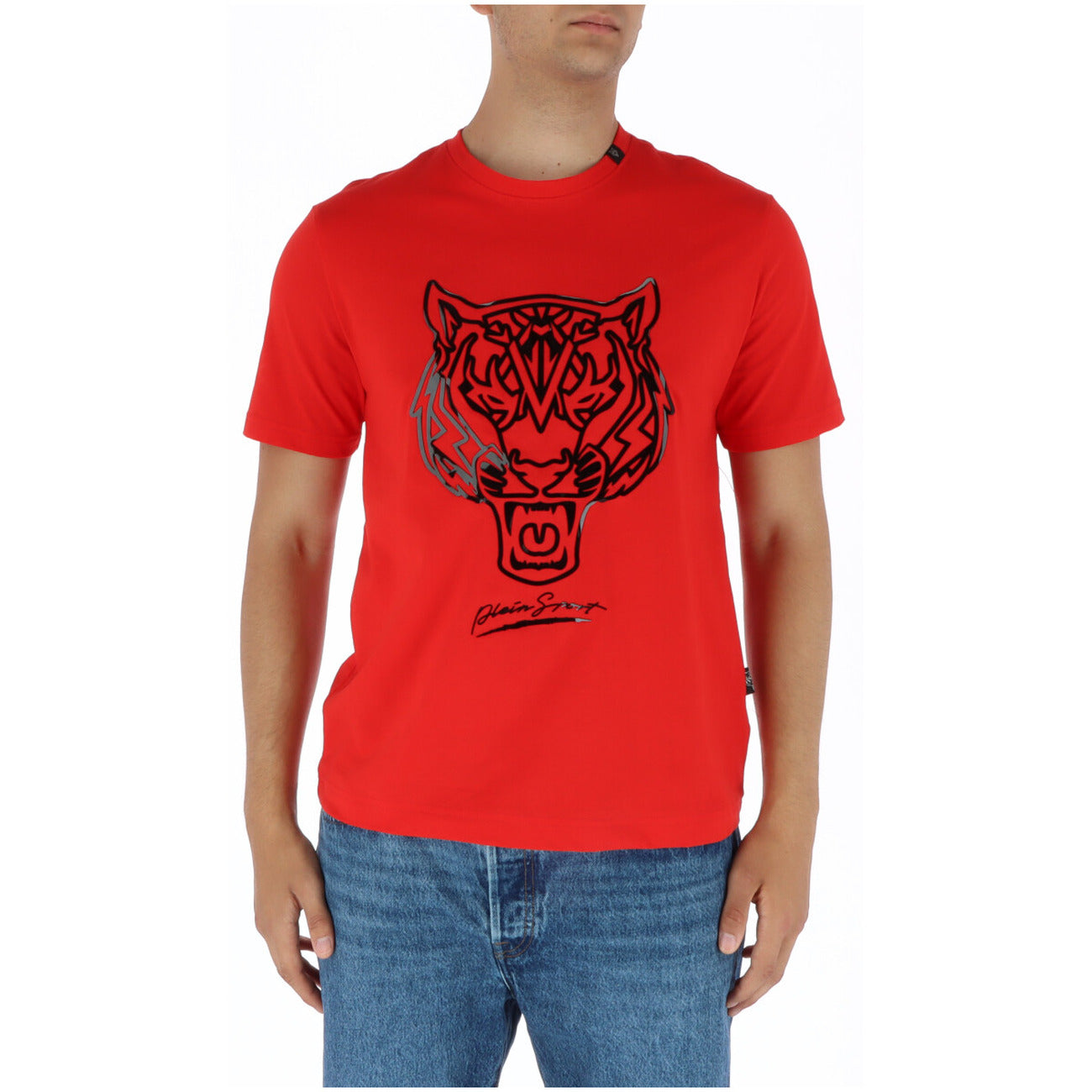 Plein Sport T-shirt Heren Rood #444107
