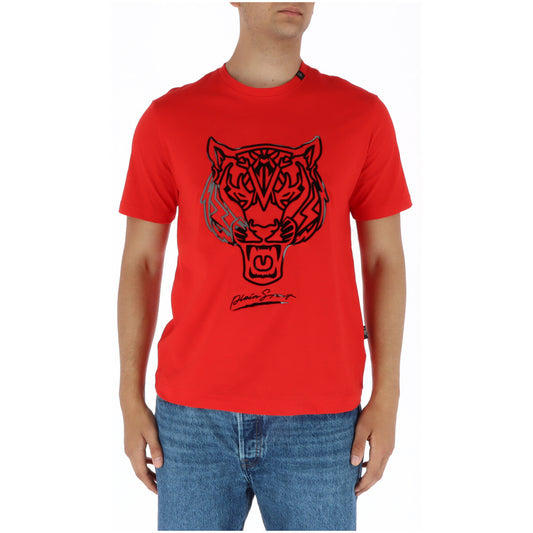 Plein Sport T-shirt Heren Rood #444107
