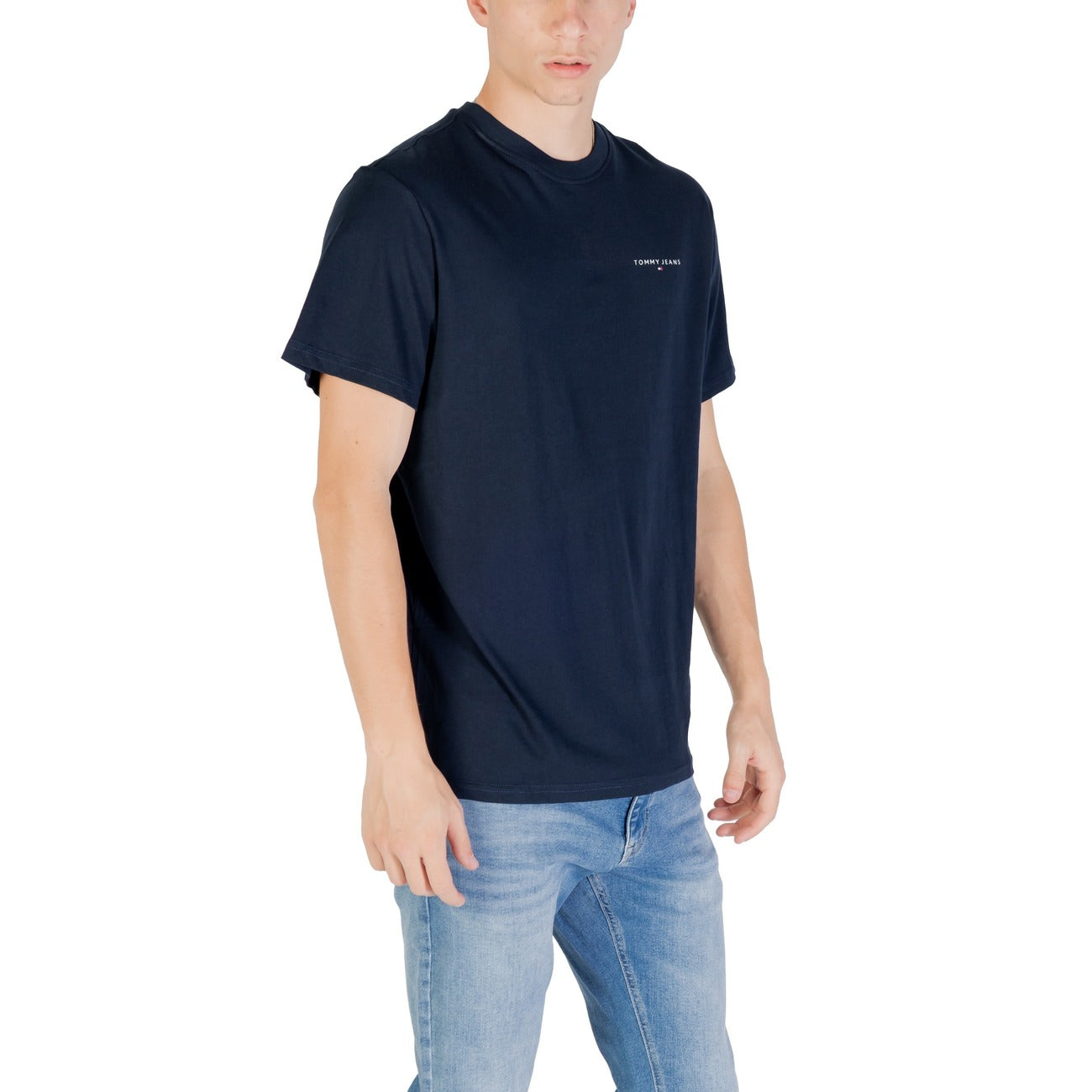 Tommy Hilfiger Jeans T-shirt Heren Blauw #2466785