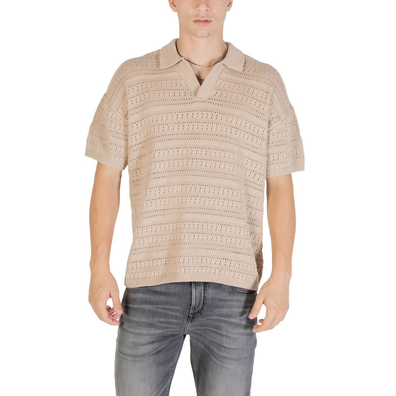 Only & Sons Polo Top Herren Weiß