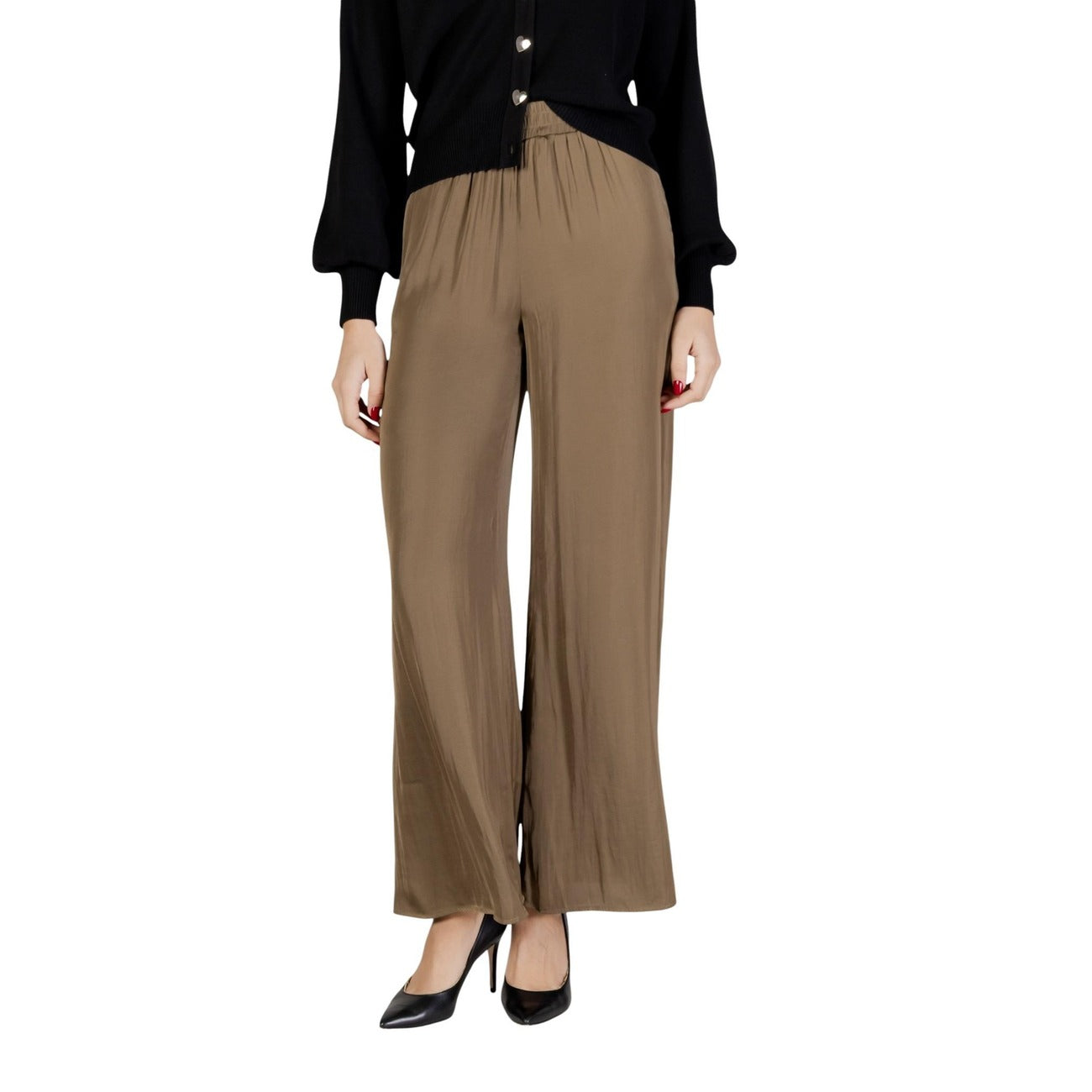 Morgan De Toi Broek Dames Groen
