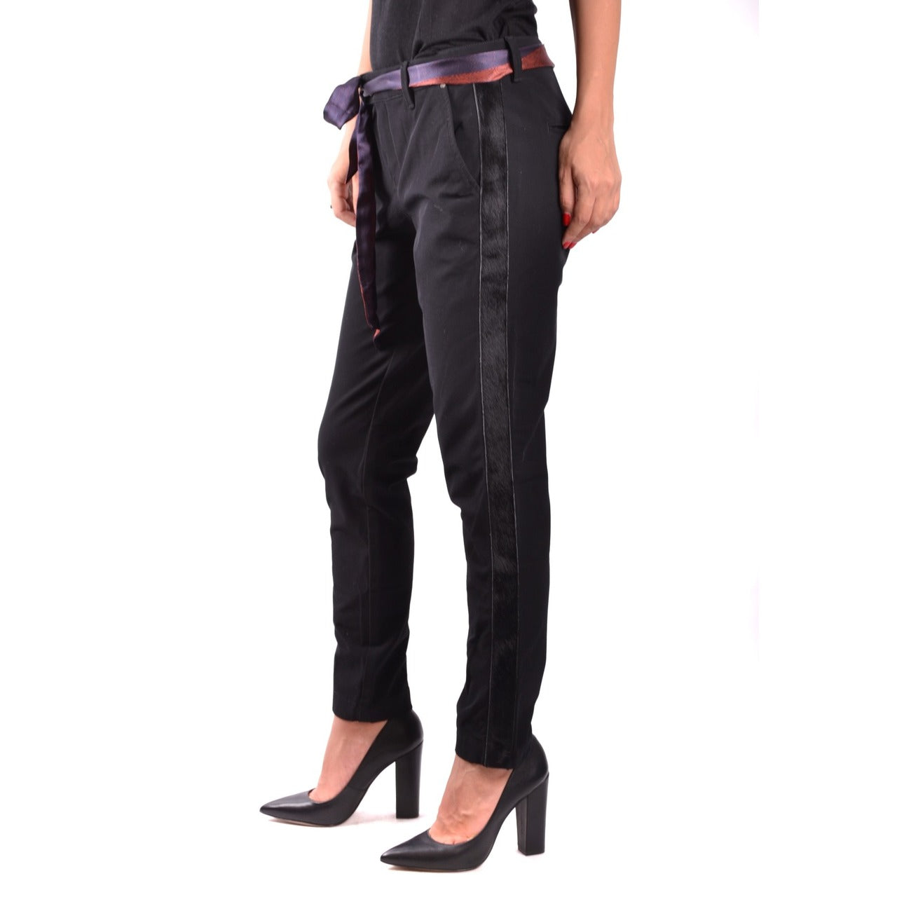 Jacob Cohen Broek Dames Zwart #2437636